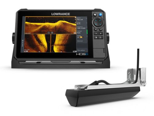Lowrance HDS-9 PRO mit Schwinger