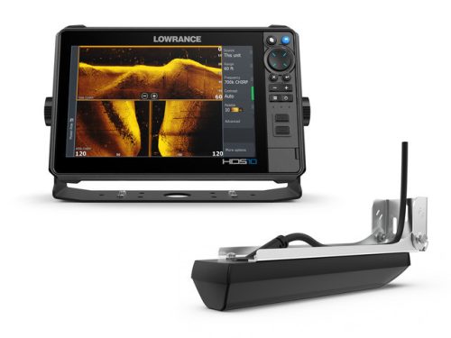 Lowrance HDS-10 PRO mit Schwinger
