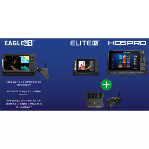 Lowrance EAGLE Eye 9 Live