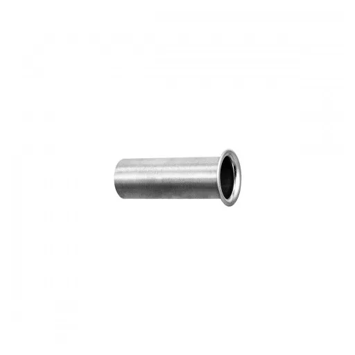 Abflussrohr inox mit Gummiverbindung 10 mm EVA