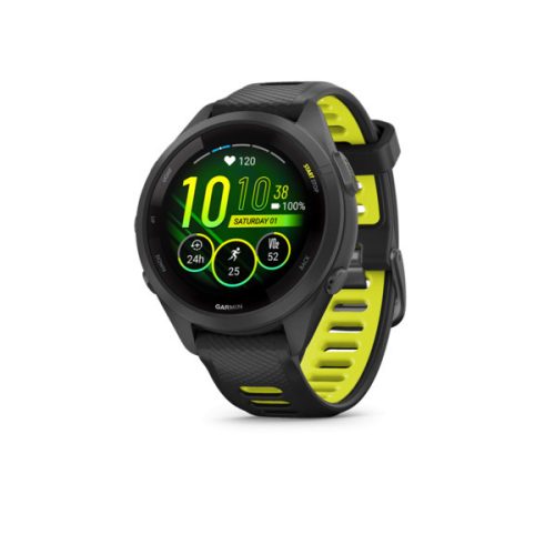 Garmin Forerunner 265S schwarz-gelb (ED) Smartwatch
