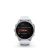 Garmin fenix 8 43mm AMOLED, silber mit weißem Silikonband (ED)