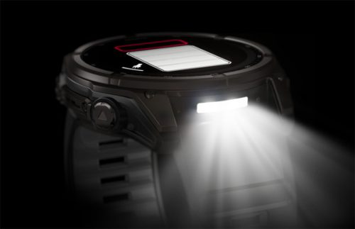 Garmin fenix 8 51mm SOLAR Sapphire, kohlenstoffgraues DLC-Titan, schwarz/dunkelgraues Silikonarmband (ED XD) Smartwatch
