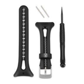   Uhrenarmband Garmin Forerunner 10/15 schwarz für große Smartwatch