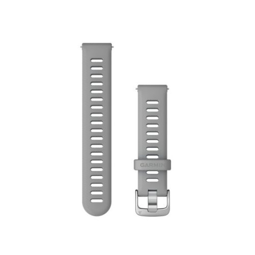 Uhrenarmband Garmin 18 mm. pulvergrau (Quick Release) für Forerunner 255S