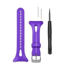   Uhrenarmband Garmin Forerunner 10/15 lila (violett) für kleine Smartwatch