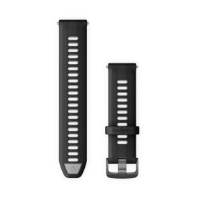   Uhrenarmband Garmin 22 mm. Schwarz-Grau Für Forerunner 965 Uhr