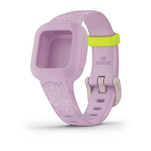 Uhrenarmband Garmin vivofit JR3 Lila Blume für Smartwatch