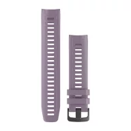   Uhrenarmband Garmin Instinct Orchid Silikon, schwarze Schließe für Instinct Solaruhr