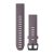 Uhrenarmband Garmin 20 mm Sturm lila Silikon, schwarze Schließe (QuickFit) für Fenix 6S