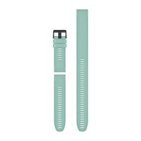   Uhrenarmband Garmin 26 mm Band Silikon, schwarze Schnalle (QuickFit) Fenix 6X, 3 Stück, spearmint