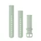 Uhrenarmband Garmin 20 mm Cool Mint Silikon, (Schnellverschluss) für Vívomove Sport Watch