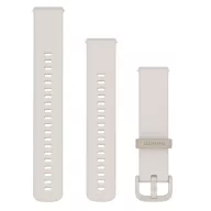   Armband Garmin 20 mm elfenbeinfarbenes Silikon (Schnellverschluss) für Vívoactive 5 Uhr