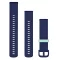 Uhrenarmband Garmin 20 mm blau Silikon (Quick Release) für Vívoactive 5 Uhr