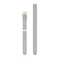   Uhrenarmband Garmin Descent Mk2S LightSand Silikon mit Uhrenarmbandhalter für Smartwatch
