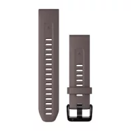   Uhrenarmband Garmin 20 mm schiefergrau Silikon (QuickFit) (Fenix 7S) für Smartwatch