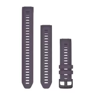   Uhrenarmband Garmin 20 mm tief orchid Silikon, extra langes Zubehörarmband (Instinct 2S) für Smartwatch