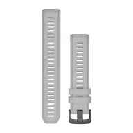   Uhrenarmband Garmin 22 mm Nebelgrau Silikon (Instinct 2) für Smartwatch