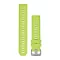 Uhrenarmband Garmin 22 mm Electric Lime Silikon (Instinct 2) für Smartwatch