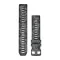 Uhrenarmband Garmin 22 mm graphit camo Silikon (Instinct 2) für Smartwatch