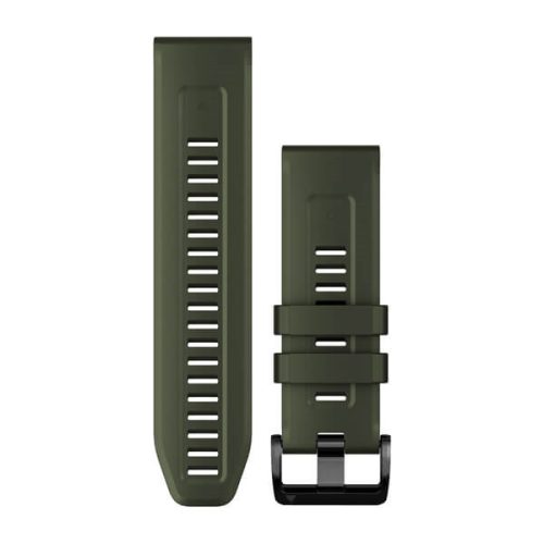 Uhrenarmband Garmin 26 mm Moos-Silikon (QuickFit) (Fenix 7X) für Smartwatch