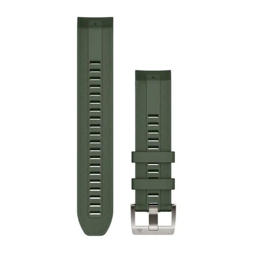Uhrenarmband Garmin 22 mm Tannengrün Silikon (QuickFit), für MARQ (Gen 2)