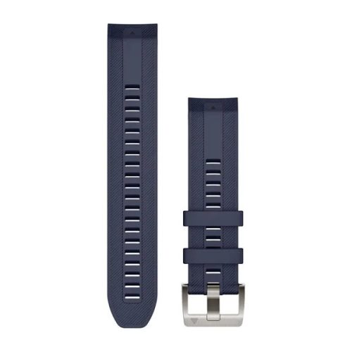 Uhrenarmband Garmin 22 mm navy Silikon (QuickFit), für MARQ (Gen 2)
