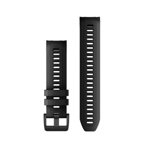 Uhrenarmband Garmin Approach S70 22mm schwarz Silikon für Smartwatch