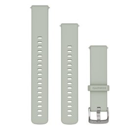   Uhrenarmband Garmin 18 mm Salbei Silikon (Schnellverschluss) für Venu 3 Armbanduhr