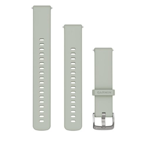 Uhrenarmband Garmin 18 mm Salbei Silikon (Schnellverschluss) für Venu 3 Armbanduhr