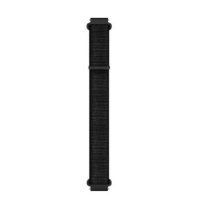   Uhrenarmband Garmin 18 mm Nylon schwarz (QuickRelease) für venu 2S Smartwatch