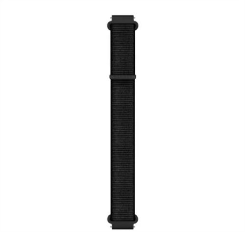 Uhrenarmband Garmin 18 mm Nylon schwarz (QuickRelease) für venu 2S Smartwatch