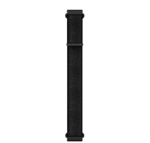 Uhrenarmband Garmin 22 mm Nylon schwarz (QuickRelease) für venu 2 Smartwatch