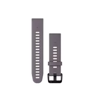   Uhrenarmband Garmin 20 mm orchidee/heller Sandstein Silikon (QuickFit) für Smartwatch