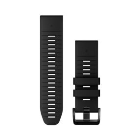   Uhrenarmband Garmin 26 mm schwarz Silikon (QuickFit) für Smartwatch