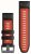 Armband Garmin 26 mm schwarz/rot Silikon (QuickFit) für Smartwatch