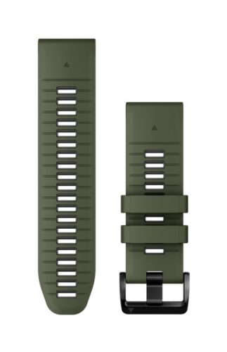 Garmin 26 mm Moosgrün/Graphit Silikonarmband (QuickFit) für Smartwatch