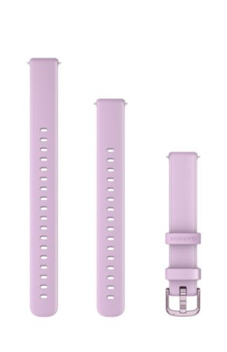 Uhrenarmband Garmin Lily 2 14mm Silikon, lila (110-175mm) für Smartwatch
