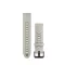 Uhrenarmband Garmin 20 mm grau/dunkelsandstein (QuickFit) für Smartwatch