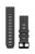 Armband Garmin 26 mm graphitfarbenes Silikon (QuickFit) für Smartwatch