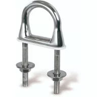 Zugöse 12x52x75mm U-förmig rostfrei EVA