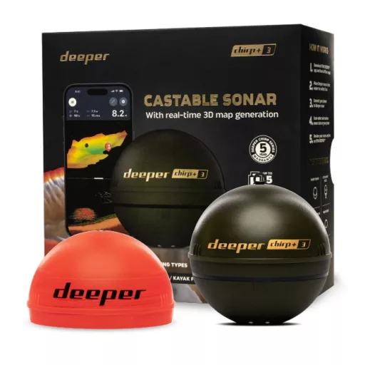 Deeper CHIRP + 2 Fischfinder 