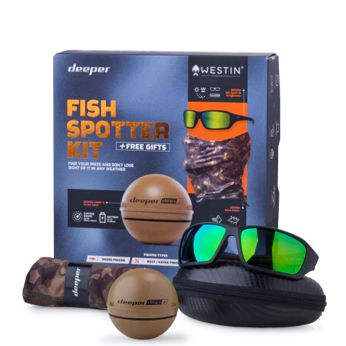 Deeper Chirp + 2 Fisch-Spotter-Kit