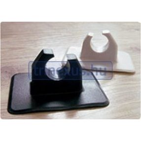   Weißes, das an eine Rudergabel eines Schlauchboots geklebt werden kann