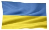 Ukrainische Flagge 30 x 20 cm