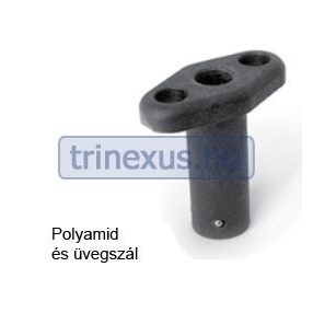 Rudergabelbasis für TNP-Rudern 999,9 Fiberglas 20 mm