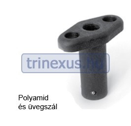 Rudergabelbasis für TNP-Rudern 999,9 Fiberglas 20 mm