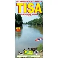 Buch, Karte Theiß, Szeged bis Donau Englisch-Serbisch