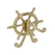 Kleiderbügel Lenker Messing