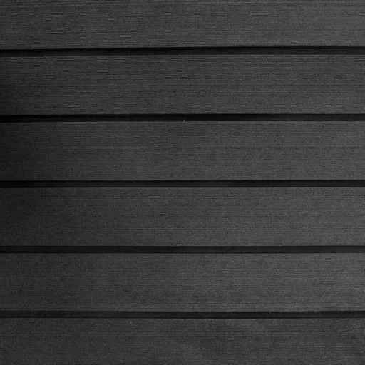 Bootsbodenbelag dunkelgrau-schwarz 240x90x0,6 cm